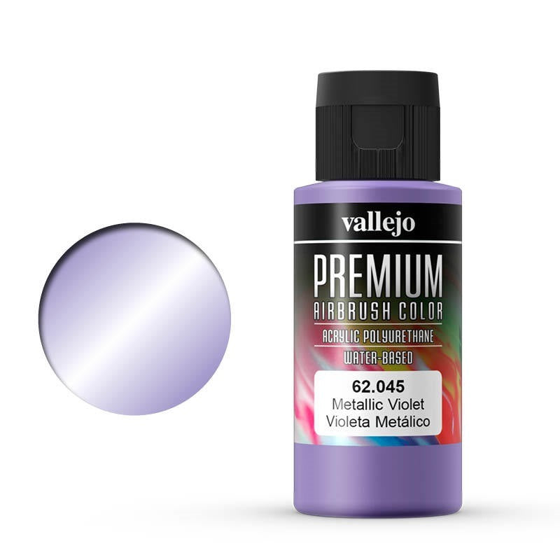 62045 Premium Colour Metallic Violet 60 ml Acrylic Airbrush Paint