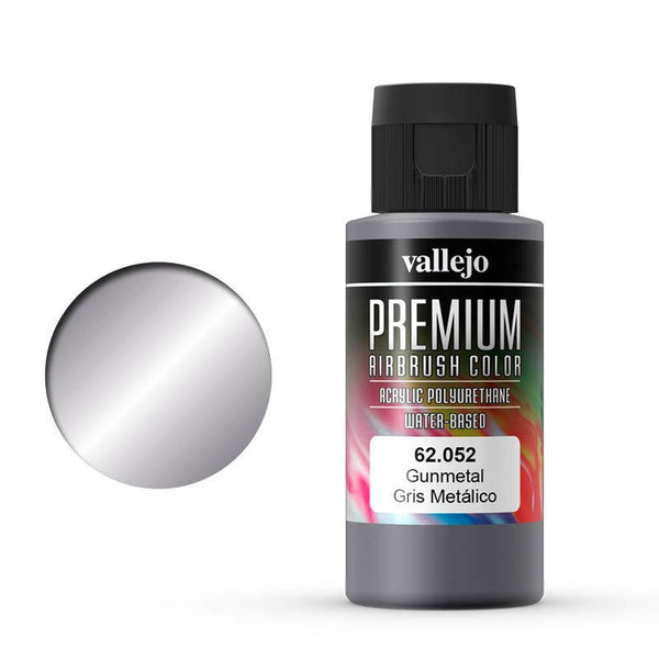 62052 Premium Colour Gunmetal 60 ml Acrylic Airbrush Paint