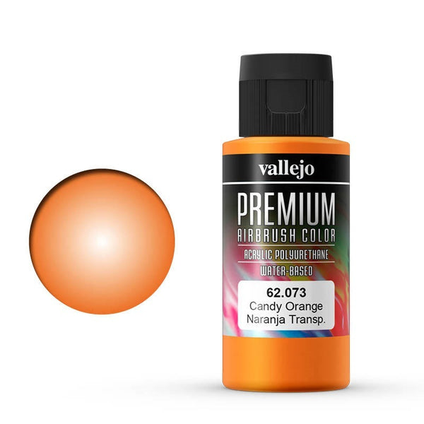 62073 Premium Colour Candy Orange 60 ml Acrylic Airbrush Paint