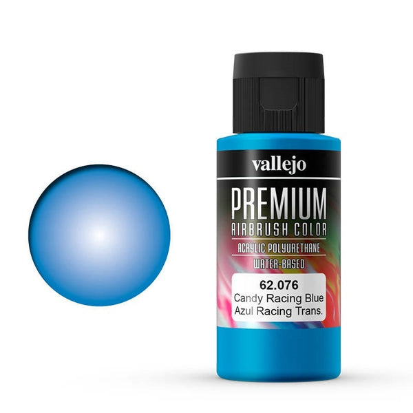 62076 Premium Colour Candy Racing Blue 60 ml Acrylic Airbrush Paint