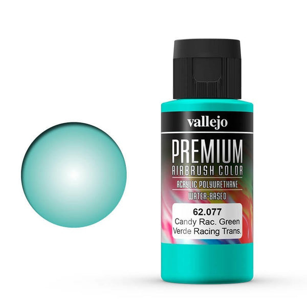 62077 Premium Colour Candy Racing Green 60 ml Acrylic Airbrush Paint