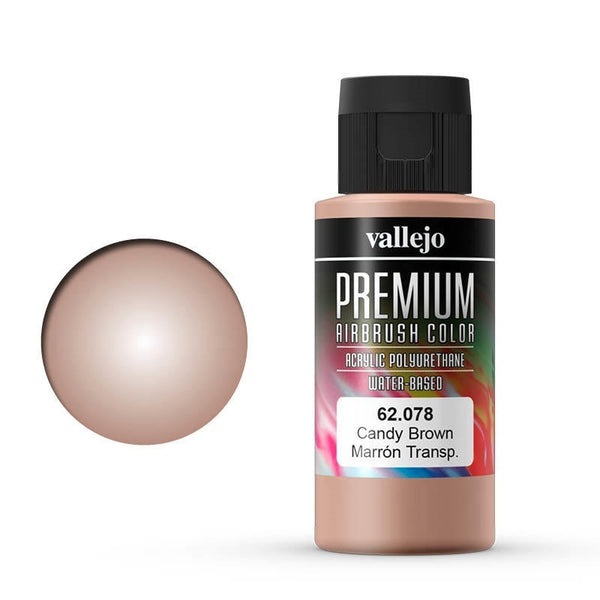 62078 Premium Colour Candy Brown 60 ml Acrylic Airbrush Paint