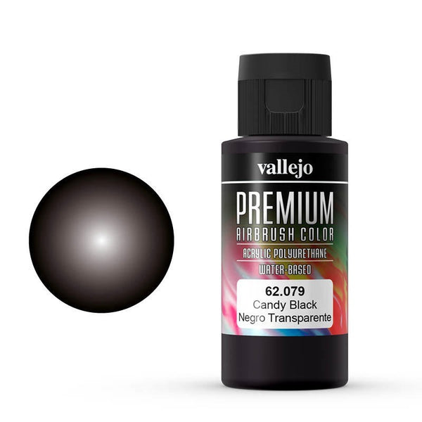 62079 Premium Colour Candy Black 60 ml Acrylic Airbrush Paint