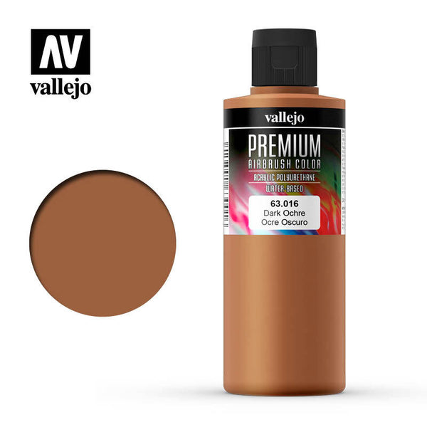 63016 Premium Color Dark Ochre 200 ml.