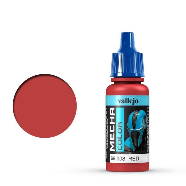 Vallejo - Vallejo 69008 Mecha Colour Red 17ml Acrylic Airbrush Paint