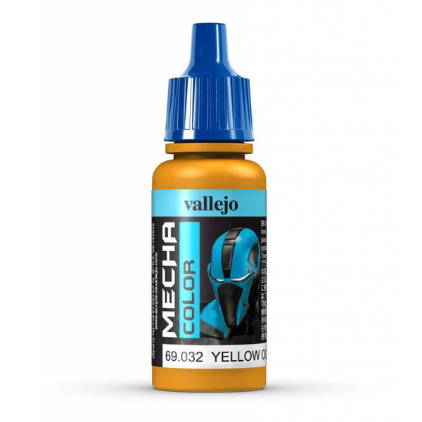 Vallejo - Vallejo 69032 Mecha Colour Yellow Ochre 17ml Acrylic Airbrush Paint