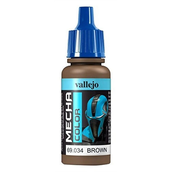 Vallejo - Vallejo 69035 Mecha Colour Chipping Brown 17ml Acrylic Airbrush Paint