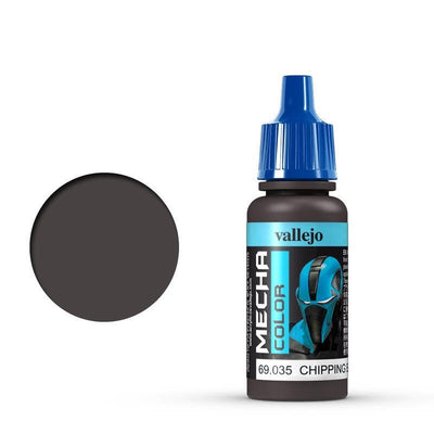 Vallejo - Vallejo 69035 Mecha Colour Chipping Brown 17ml Acrylic Airbrush Paint