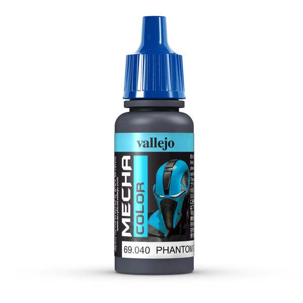 Vallejo - Vallejo 69040 Mecha Colour Phantom Grey 17ml Acrylic Airbrush Paint