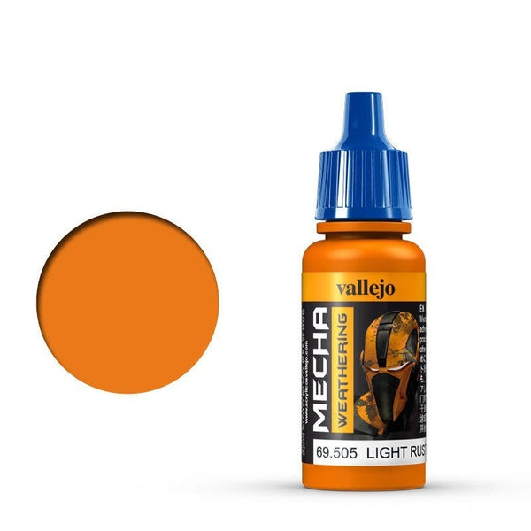 Vallejo - Vallejo 69505 Mecha Colour Light Rust Wash 17ml Acrylic Paint