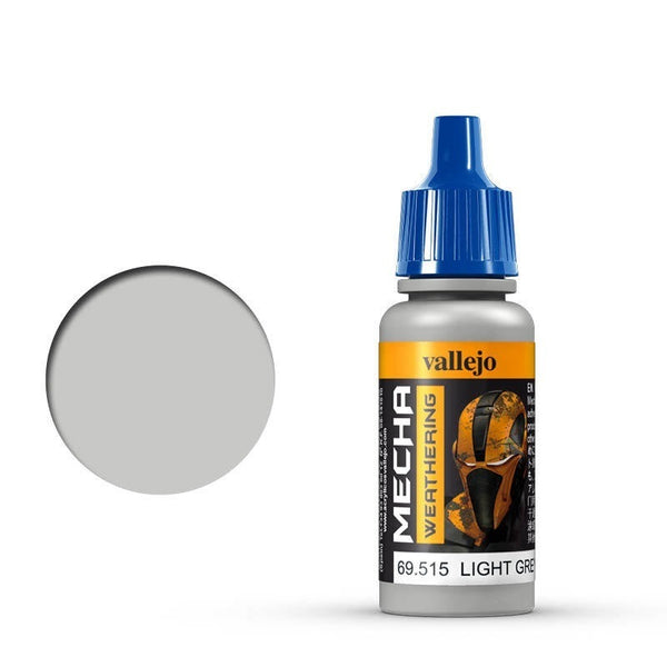 Vallejo - Vallejo 69515 Mecha Colour Light Grey Wash 17ml Acrylic Paint