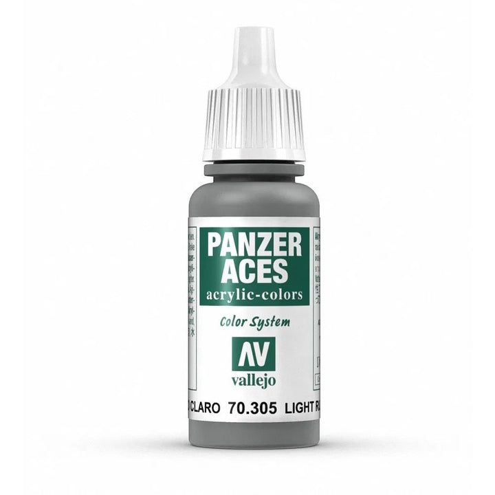 Vallejo - Vallejo 70305 Panzer Aces Light Rubber 17 ml Acrylic Paint