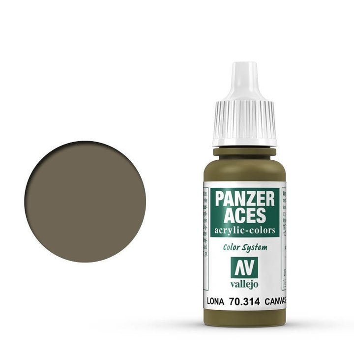 Vallejo - Vallejo 70314 Panzer Aces Canvas 17 ml Acrylic Paint