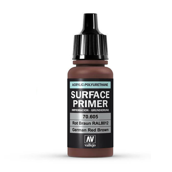 Vallejo - Vallejo 70605 Surface Primer German Red Brown 17 ml