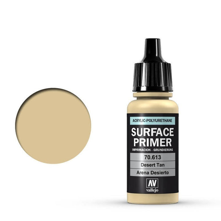 Vallejo - Vallejo 70613 Surface Primer Desert Tan Base 17 ml