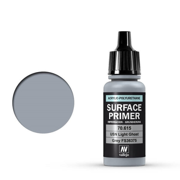 Vallejo - Vallejo 70615 Surface Primer USN Light Ghost Grey 17 ml