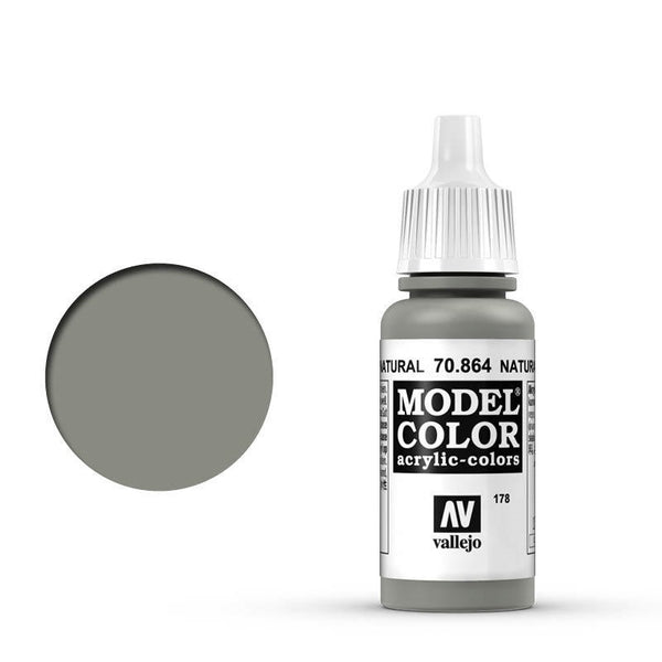 Vallejo - Vallejo 70864 Model Colour Metallic Natural Steel 17 ml Acrylic Paint