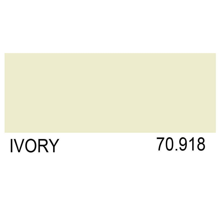 Vallejo - Vallejo 70918 Model Colour Ivory 17 ml Acrylic Paint