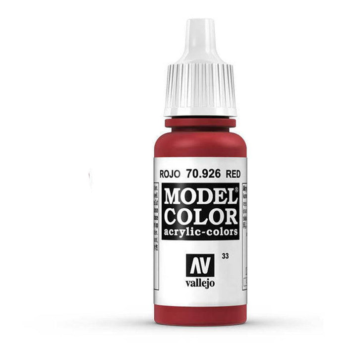 Vallejo - Vallejo 70926 Model Colour Red 17 ml Acrylic Paint