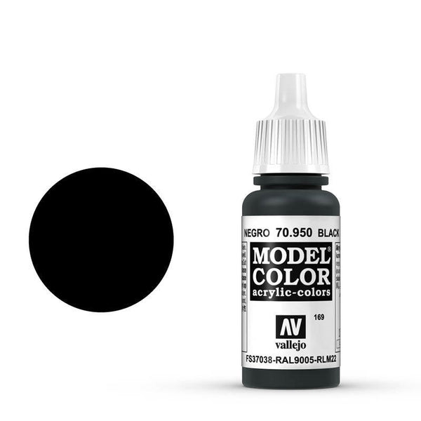 Vallejo - Vallejo 70950 Model Colour Black 17 ml Acrylic Paint