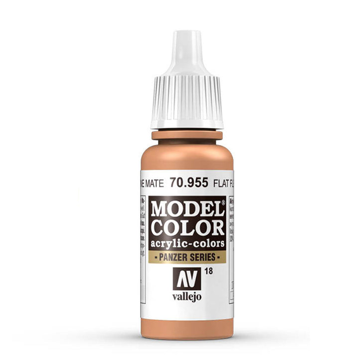 Vallejo - Vallejo 70955 Model Colour Flat Flesh 17 ml Acrylic Paint