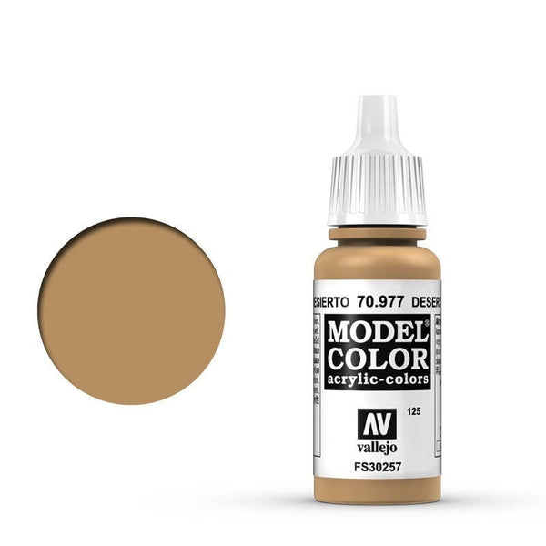 Model Colour #147  Desert Yellow 18ml Matt Acrylic Paint