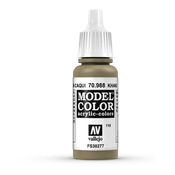 Vallejo - Vallejo 70988 Model Colour Khaki 17 ml Acrylic Paint