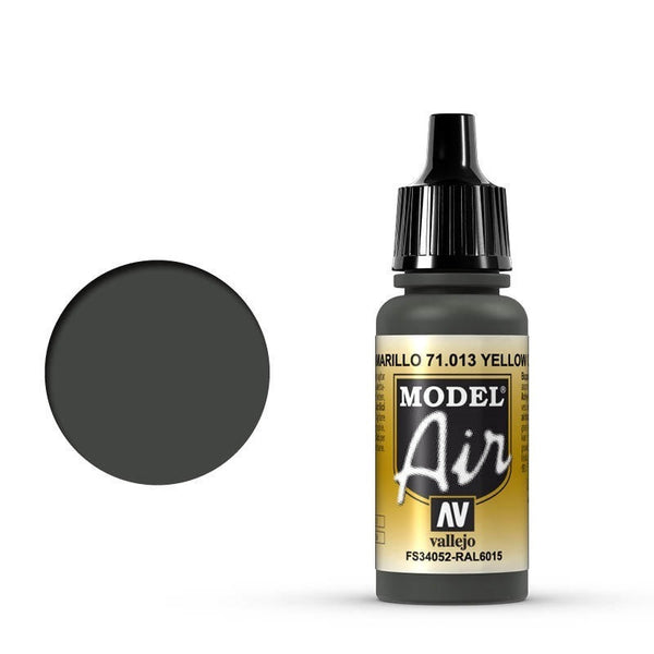 71013 Model Air Yellow Olive 17 ml Acrylic Airbrush Paint