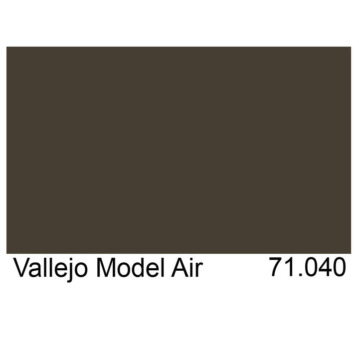 Vallejo - Vallejo 71040 Model Air Burnt Umber 17 ml Acrylic Airbrush Paint