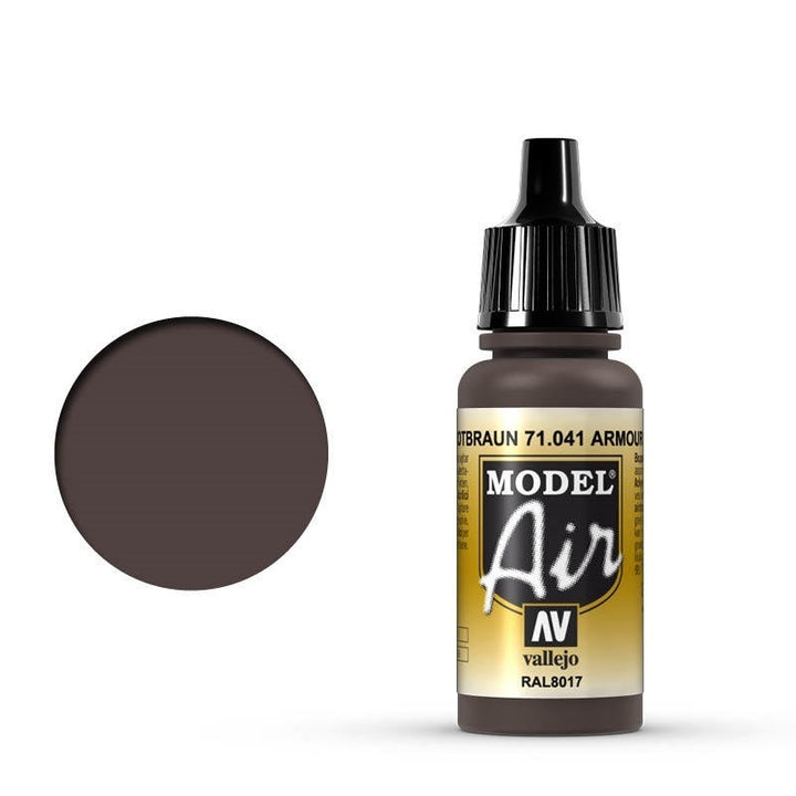 Vallejo - Vallejo 71041 Model Air Armour Brown 17 ml Acrylic Airbrush Paint