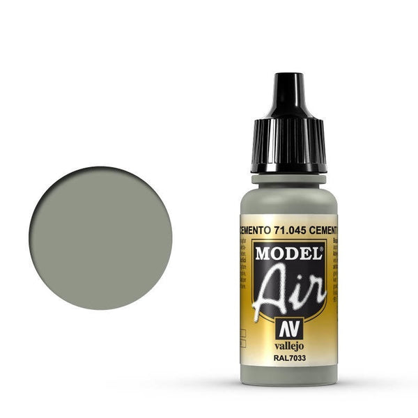 71045 Model Air Cement Gray 17 ml Acrylic Airbrush Paint