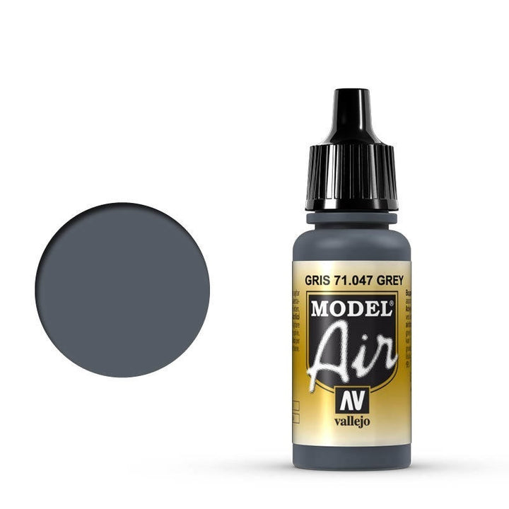 Vallejo - Vallejo 71047 Model Air Gray 17 ml Acrylic Airbrush Paint