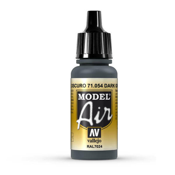 Vallejo - Vallejo 71054 Model Air Dark Gray Blue 17 ml Acrylic Airbrush Paint