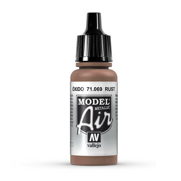 Vallejo - Vallejo 71069 Model Air Rust 17 ml Acrylic Airbrush Paint