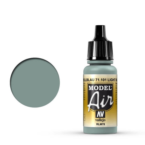 71101 Model Air Light Blue RLM78 17 ml Acrylic Airbrush Paint