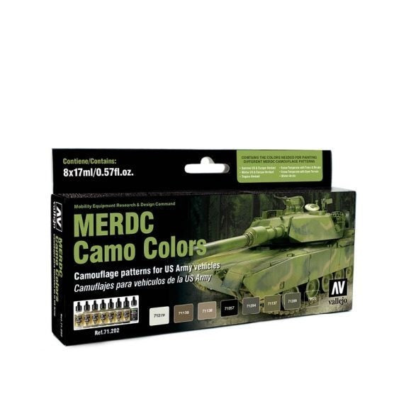 71202 Model Air Merdc Camo 8 Colour Set