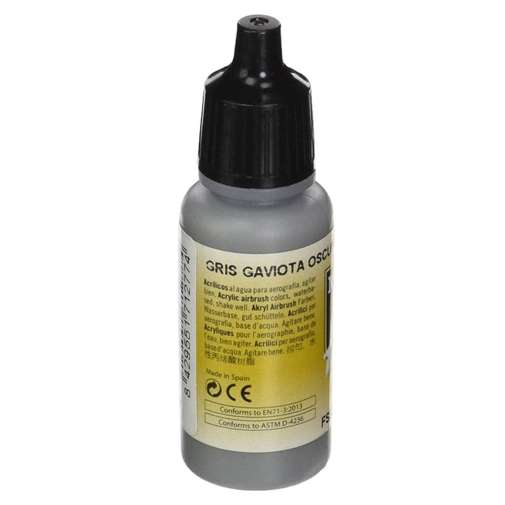 Vallejo - Vallejo 71277 Model Air Dark Gull Gray 17 ml Acrylic Airbrush Paint