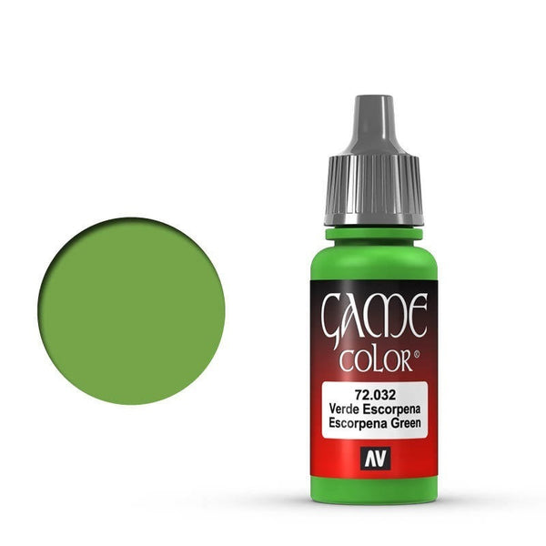 Game Colour: Scorpy Green 18ml