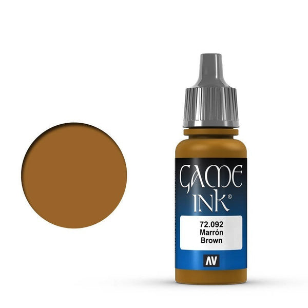 72092 Game Colour Ink Brown 17 ml Acrylic Paint