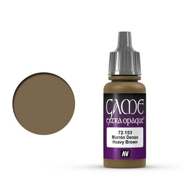 72153 Game Colour Extra Opaque Heavy Brown 17 ml Acrylic Paint