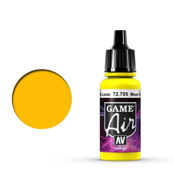 72705 Game Air Moon Yellow 17 ml Acrylic Airbrush Paint