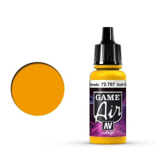 72707 Game Air Gold Yellow 17 ml Acrylic Airbrush Paint