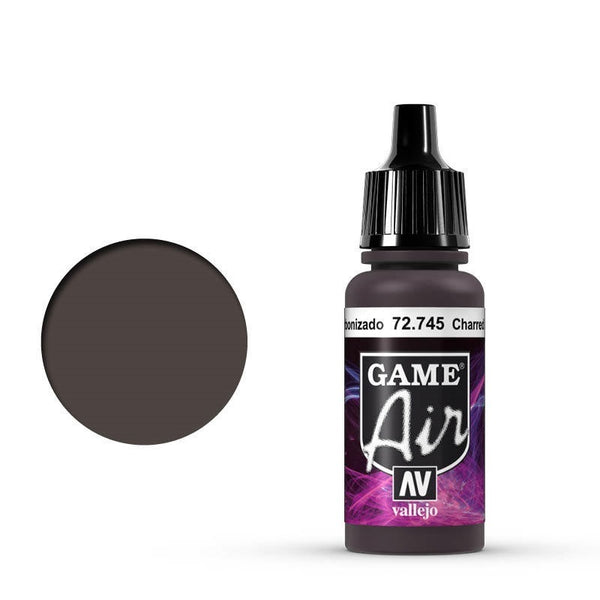 72745 Game Air Charred Brown 17 ml Acrylic Airbrush Paint