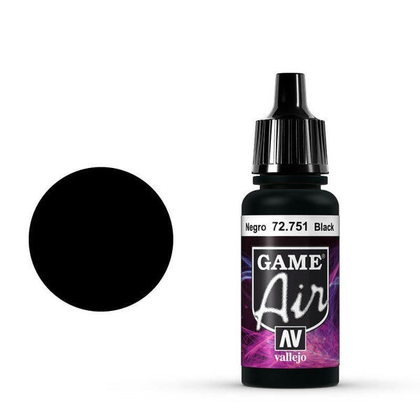 72751 Game Air Black 17 ml Acrylic Airbrush Paint