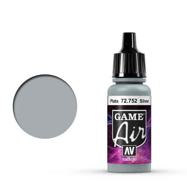 72752 Game Air Silver 17 ml Acrylic Airbrush Paint