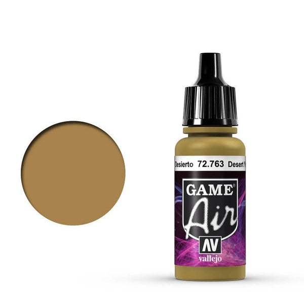 72763 Game Air Desert Yellow 17 ml Acrylic Airbrush Paint