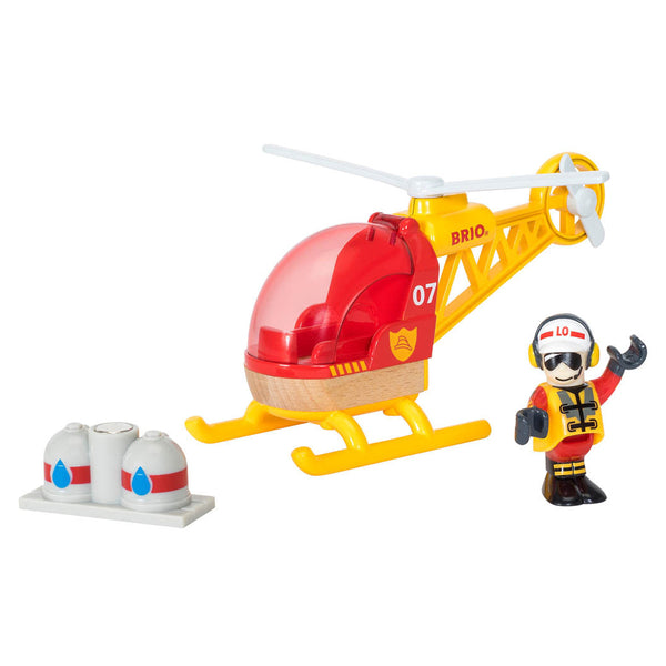 Firefighter Helicopter 3 pieces