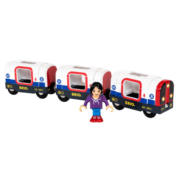 Metro Train w Sound and Lights 4 pcs