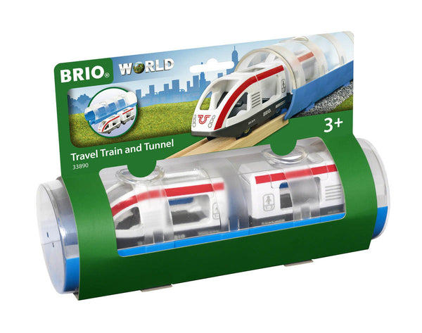 Travel Train and Tunnel 3 pcs