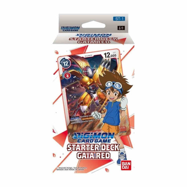 Digimon Card Game Series 01 Starter 01 Gaia Red